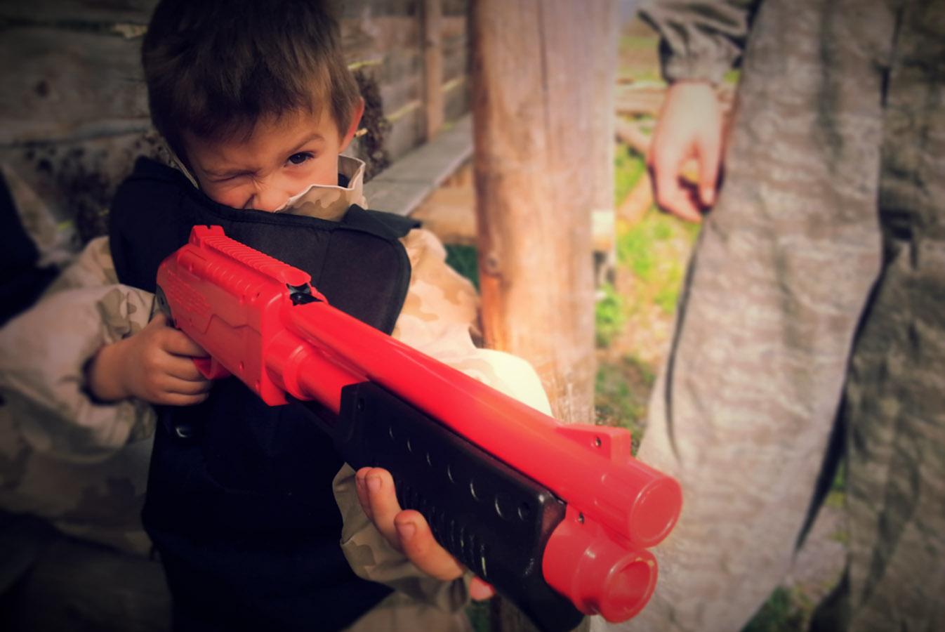 Low impact paintball igralec